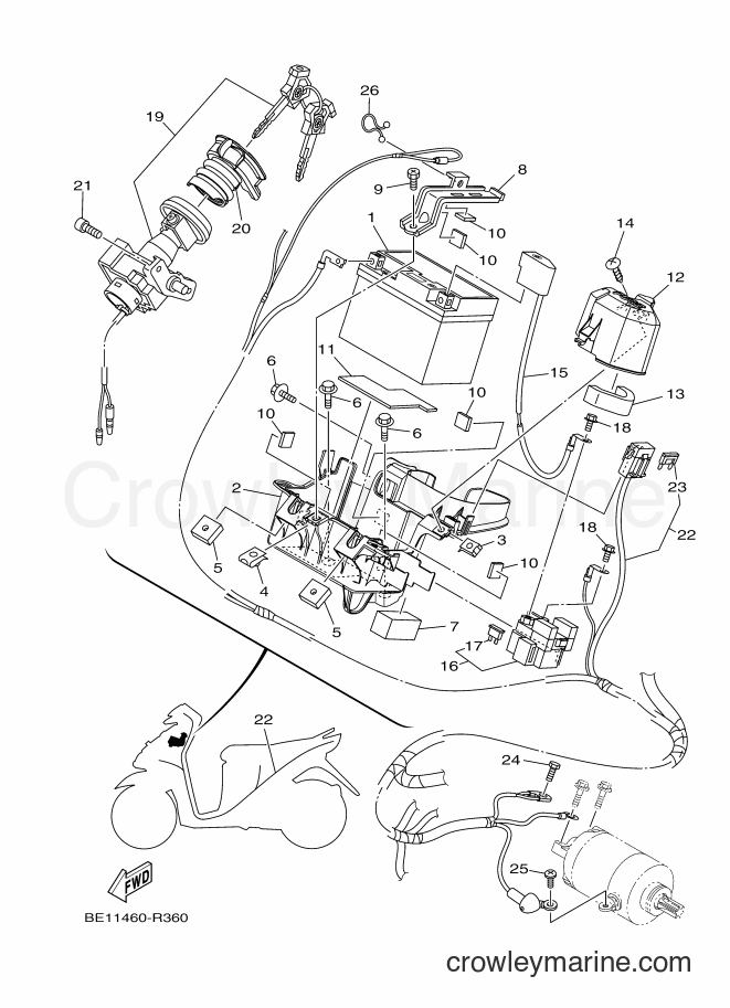 Yamaha Motors AL125FC (BE12) [010] - ELECTRICAL 1