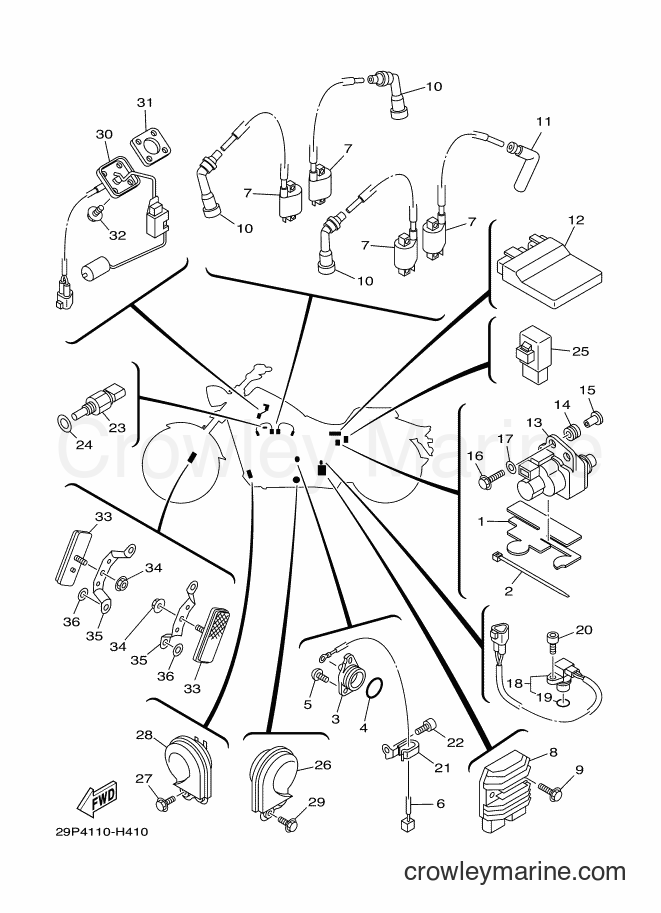 Yamaha Motors XV1900CU (5C7C) [010] - ELECTRICAL 1