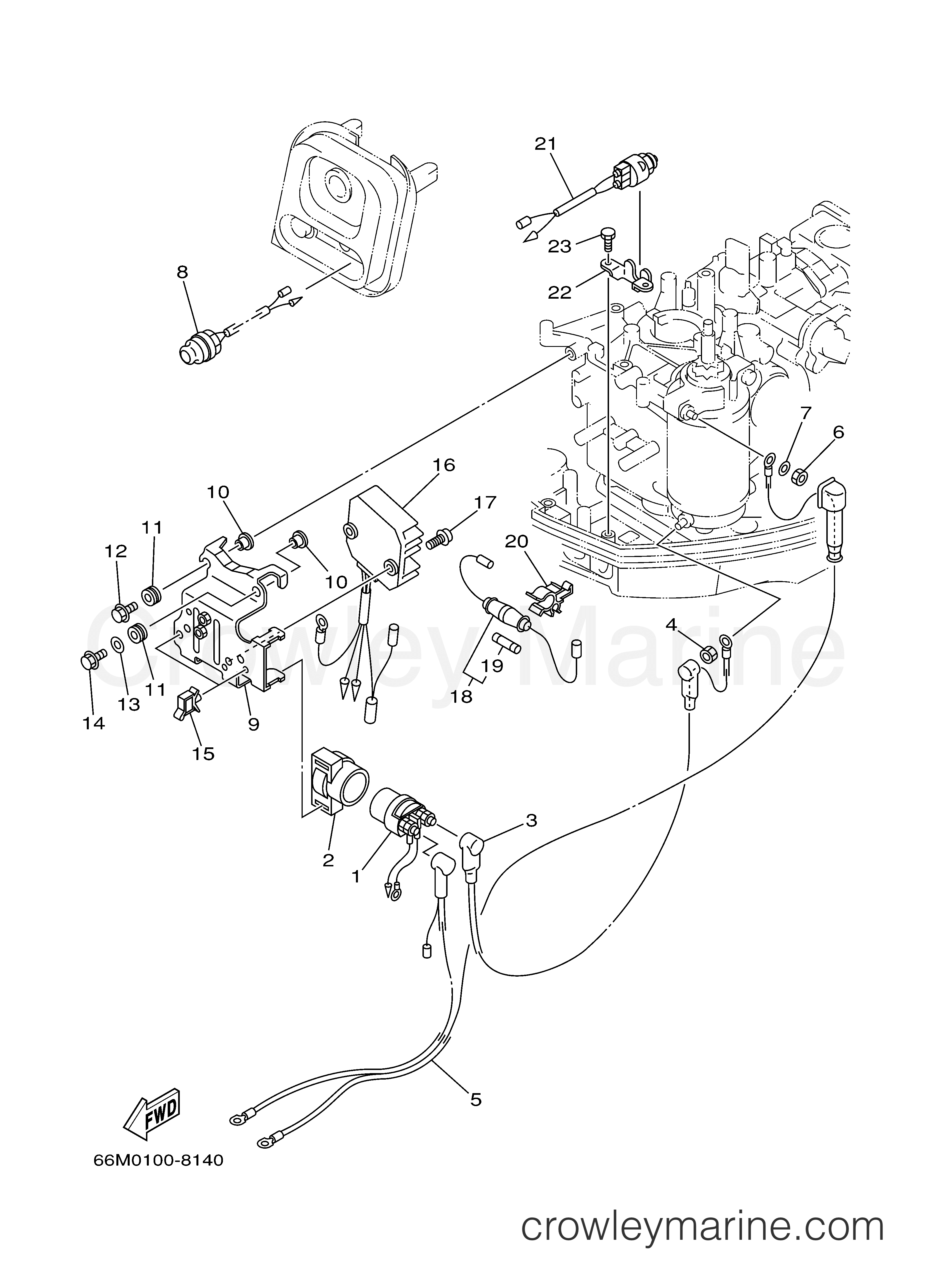 Yamaha Motors F15ESHY - ELECTRICAL 2
