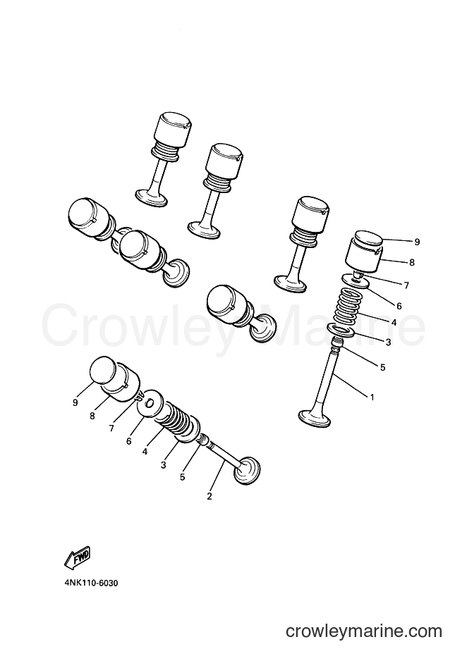 Yamaha Motors XVZ1300A (4YP3) [010] - VALVE