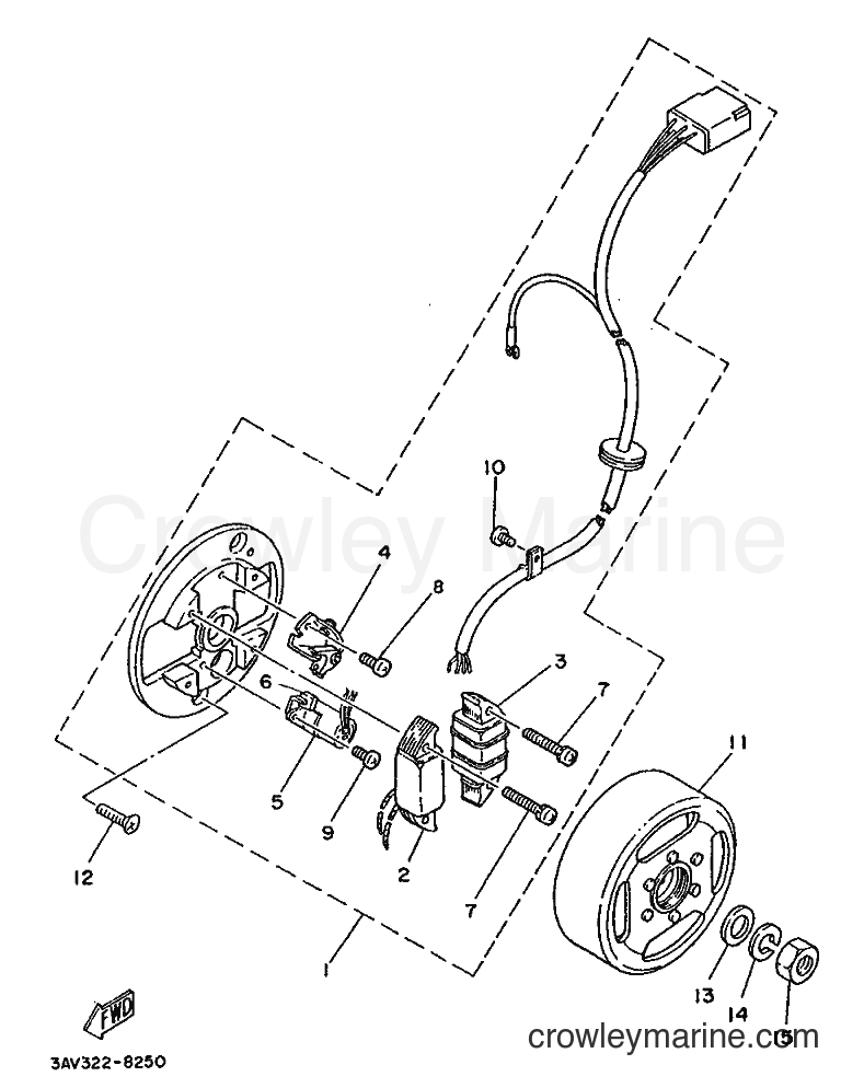 1988 Scooter FS1 - FS1 (3AV) [999] - GENERATOR