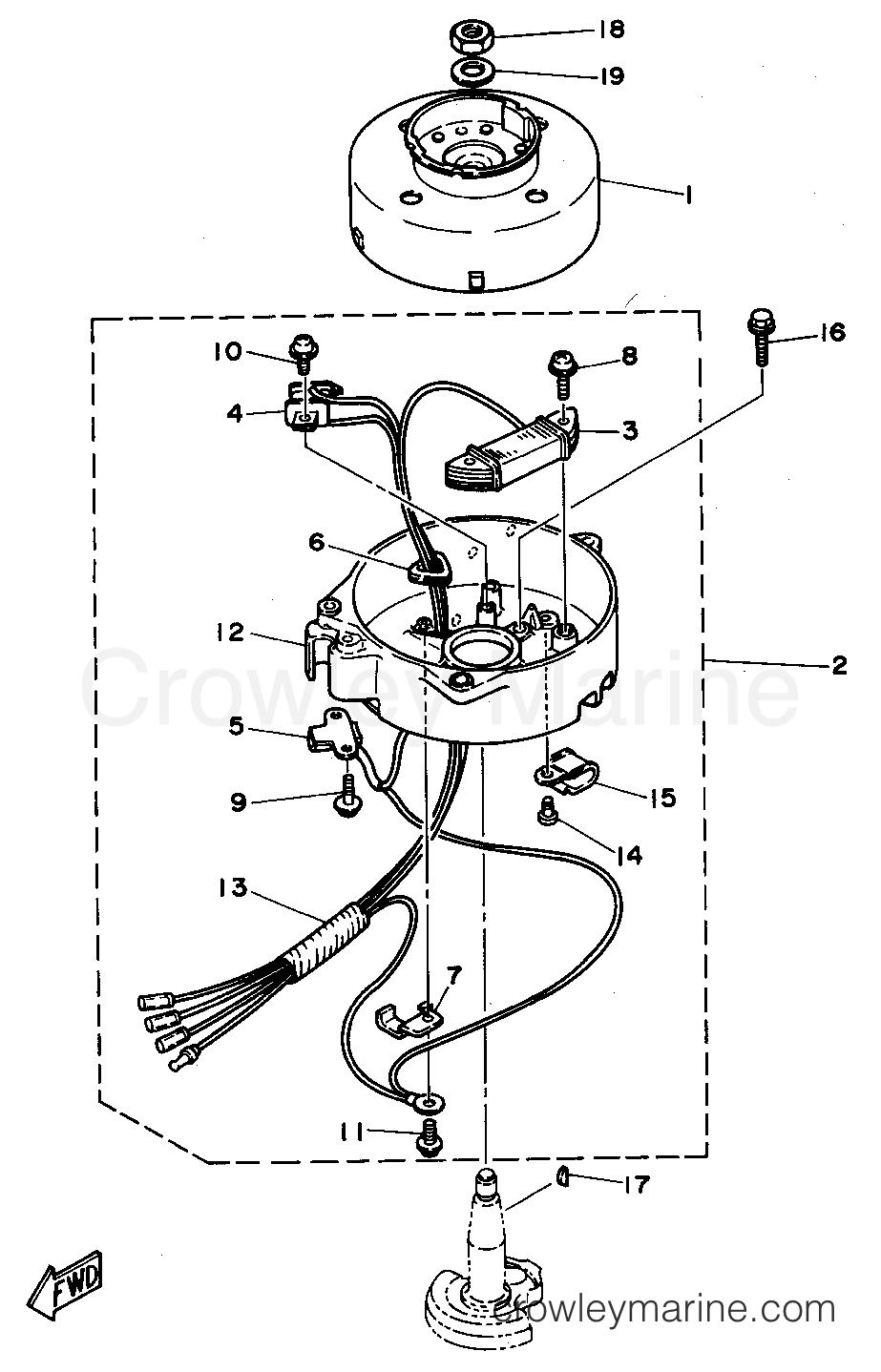 Yamaha Motors 3MLHT - GENERATOR