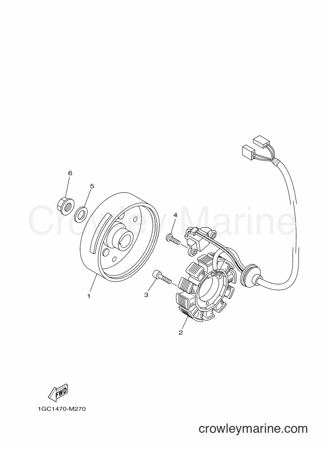 2018 Scooter XC115F - XC115F (BL74) [010] - GENERATOR