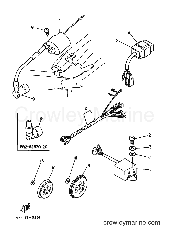 1989 Dirt Bike PW50W - PW50W (3PT1) [010] - ELECTRICAL 1