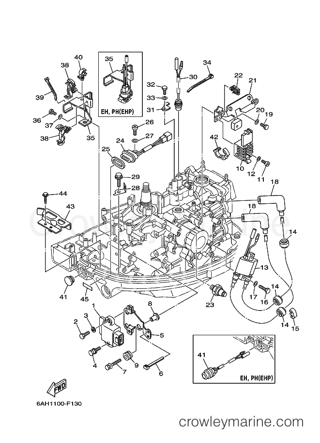 Yamaha Motors F20BEL (6AH4) [120] - ELECTRICAL 1