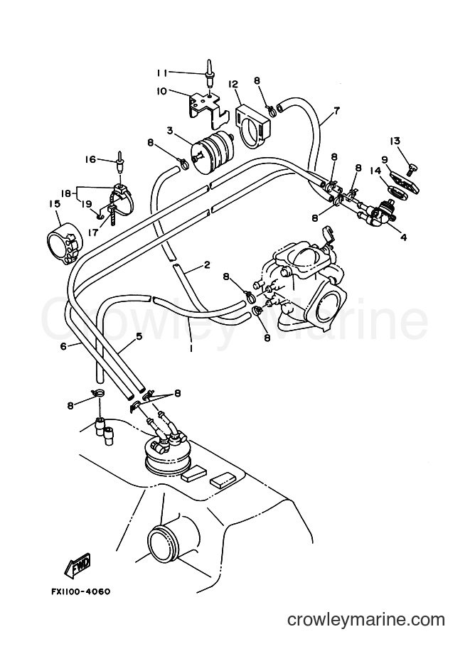 Yamaha Motors 700FX (FX1E) [010] - FUEL