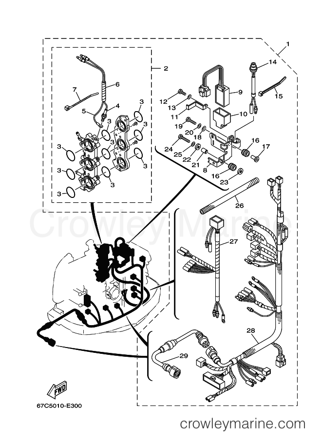 Yamaha Motors F40ELHH (67C8) [310] - OPTIONAL PARTS