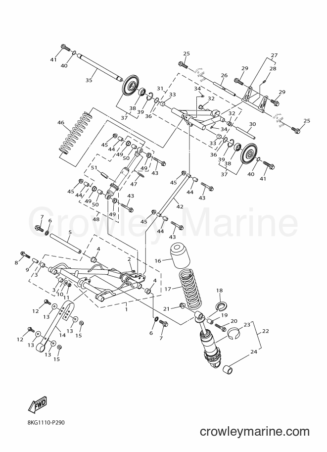 2016 Snowmobile SRV10M - SRV10M (8KG4) [010] - TRACK SUSPENSION 2
