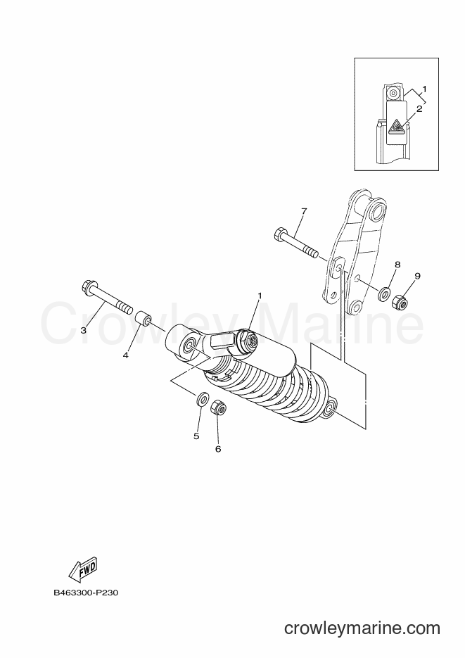 2019 ATV YFM700R - YFM700R (2LSV) [010] - REAR SUSPENSION