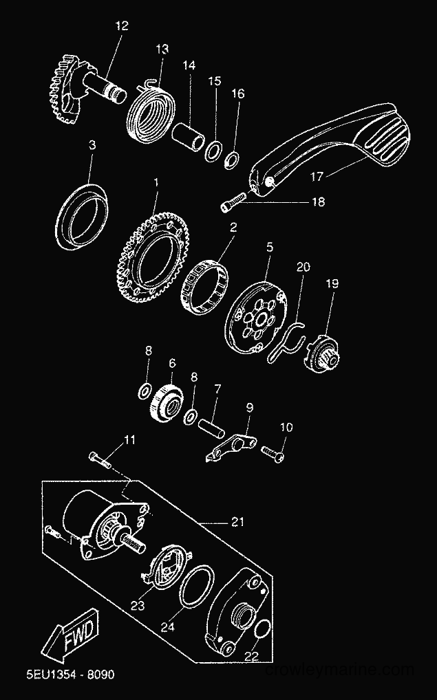 Yamaha Motors YH50 (5FV3) [020] - STARTER
