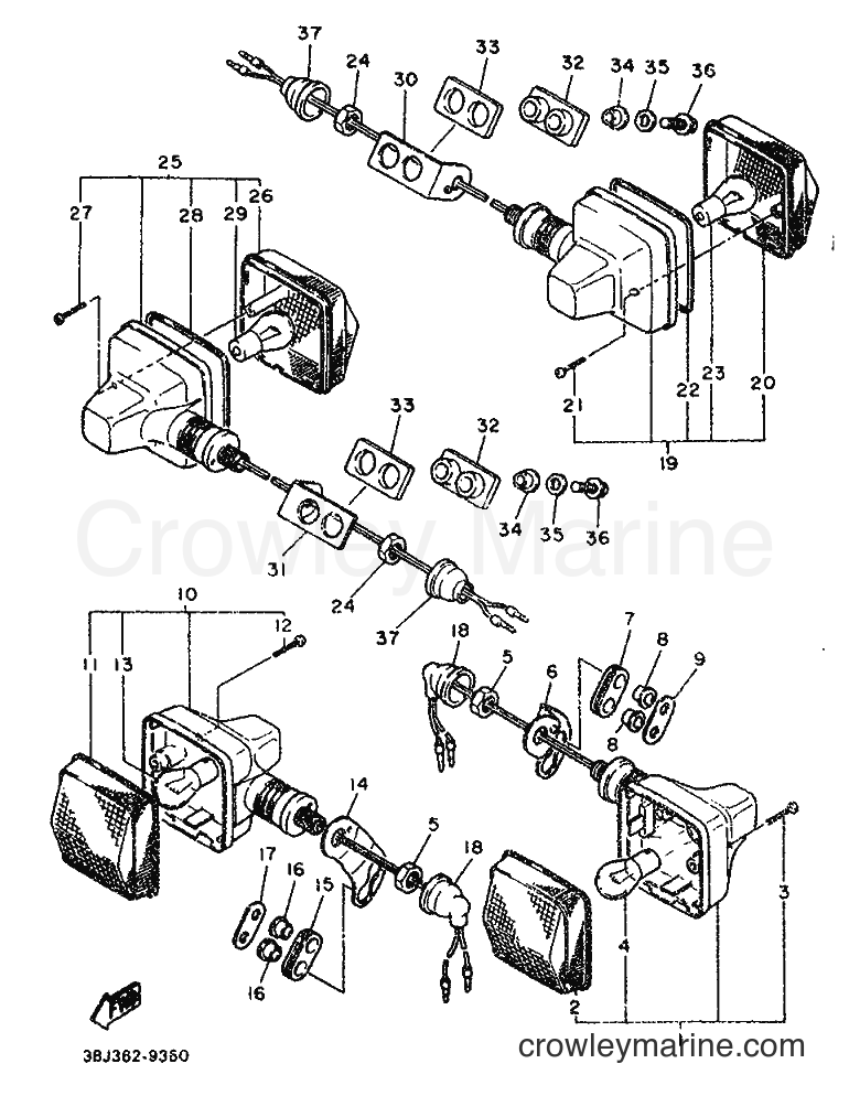 1989 Dirt Bike XT500T - XT500T (3BJ2) [999] - FLASHER LIGHT