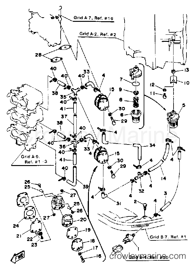 Yamaha Motors PROV150J - FUEL SYSTEM