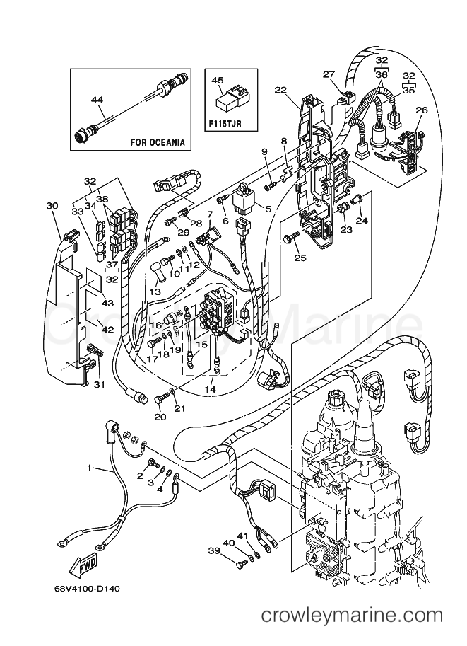 Yamaha Motors F115TLRD (68V4) [060] - ELECTRICAL 2