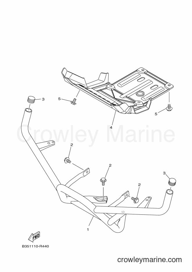 Yamaha Motors YXE700B (B352) [010] - GUARD