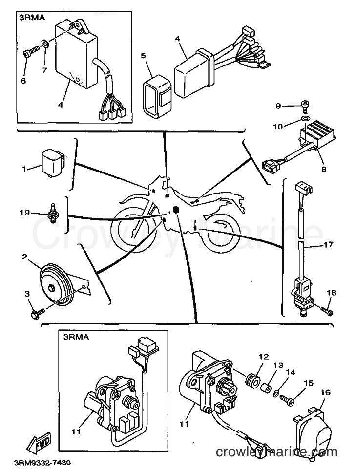 1997 Dirt Bike DT125R - DT125R (3RM9) [060] - ELECTRICAL 2