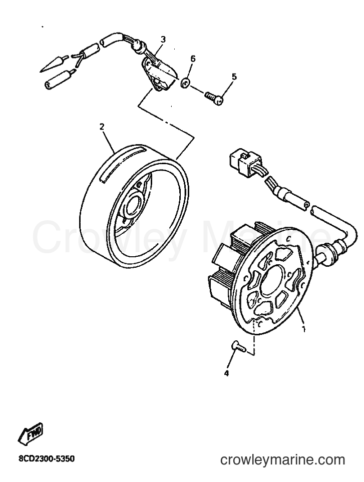 Yamaha Motors VX500 (8AS2) [010] - GENERATOR