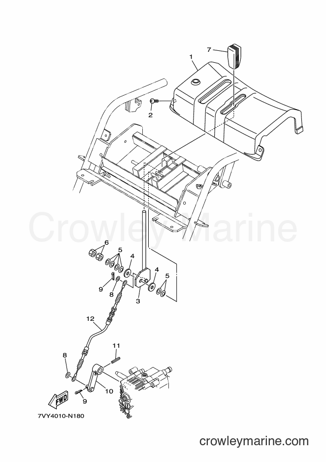 Yamaha Motors YS1070J (7VY4) [010] - CONTROL BOX
