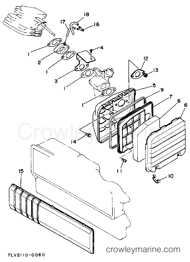 Yamaha Motors EF6000EA - AIR FILTER EF6000EA
