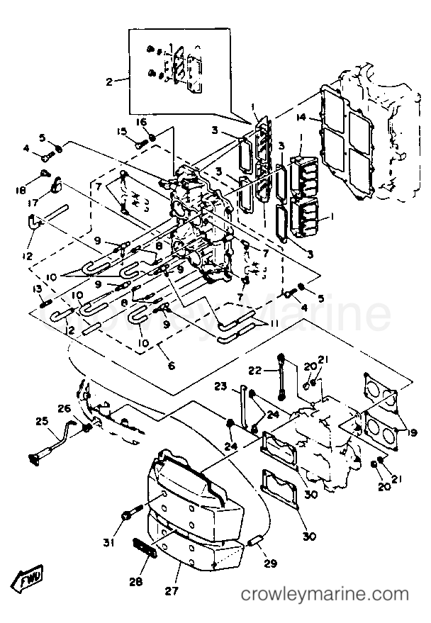 Yamaha Motors L130TXRQ - INTAKE