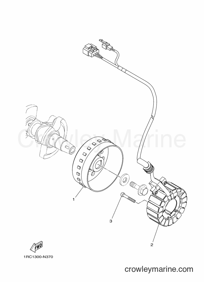 2016 Street Bike MT09TRA - MT09TRA (2SCC) [010] - GENERATOR