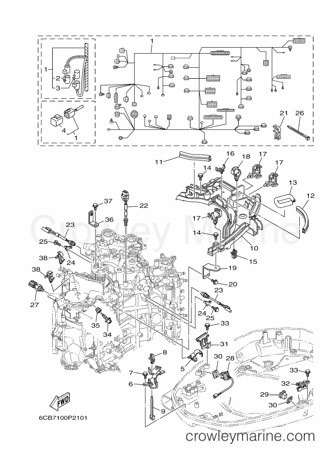 Yamaha Motors VF200A (6CD7) [050] - ELECTRICAL 4