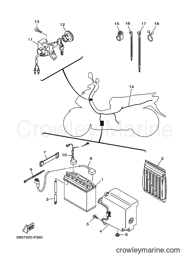 Yamaha Motors AT115C (22S2) [010] - ELECTRICAL 1