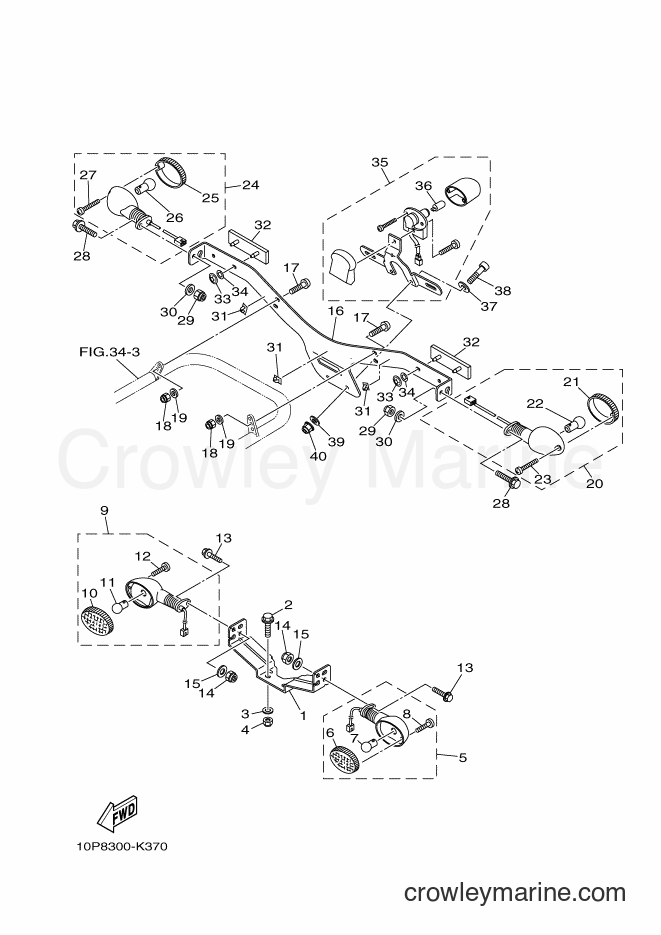 2011 ATV YFM350R - YFM350R (10P8) [010] - FLASHER LIGHT