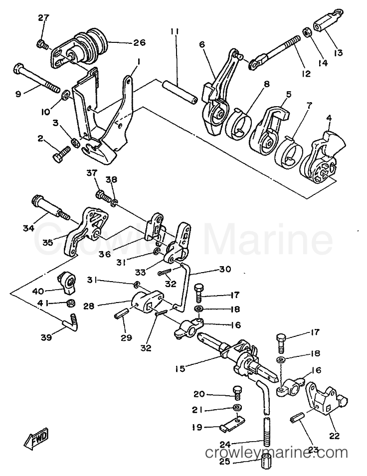 Yamaha Motors 20D (6L3) [999] - CONTROL