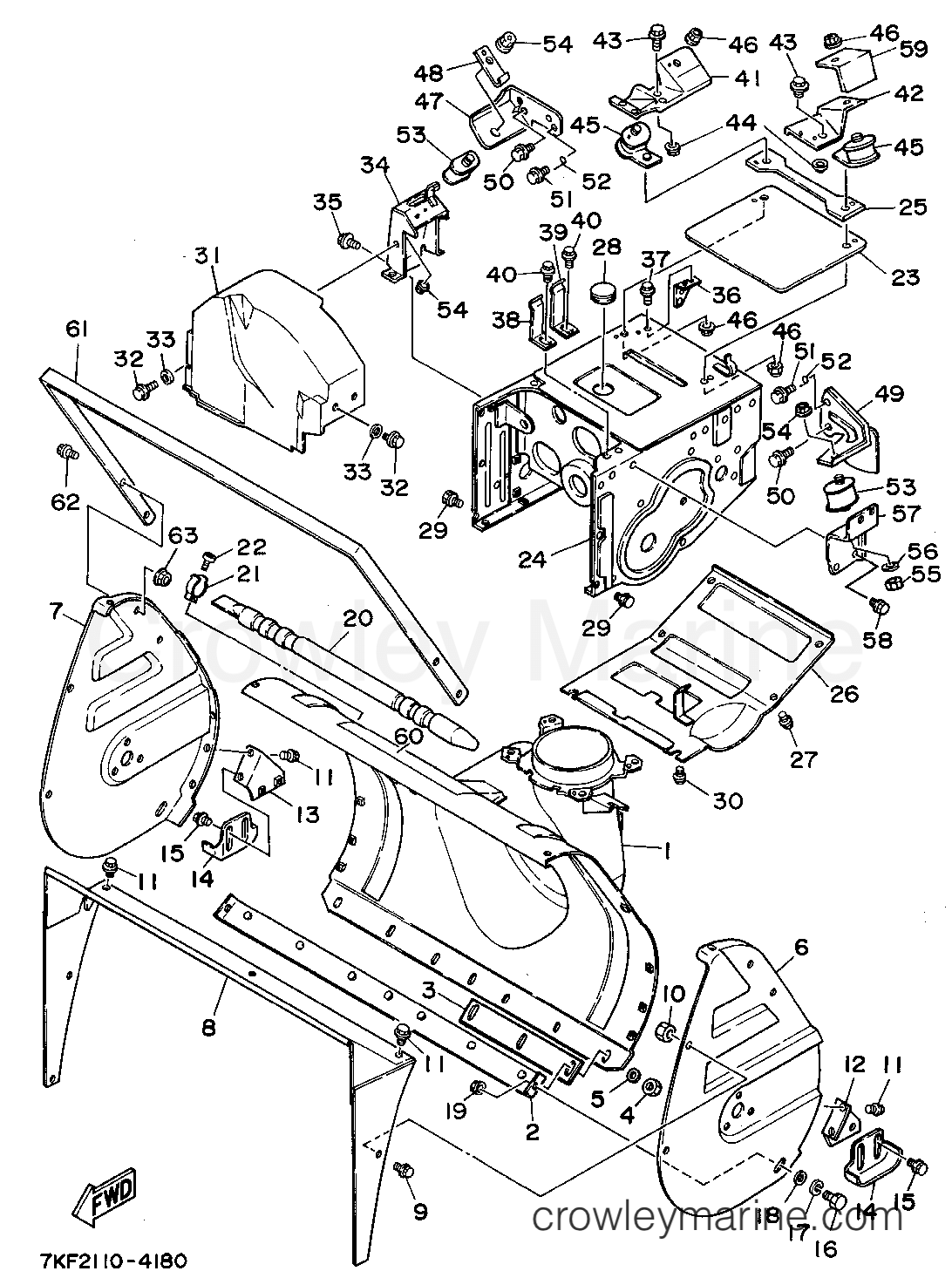 Yamaha Motors YS828TEC - BODY