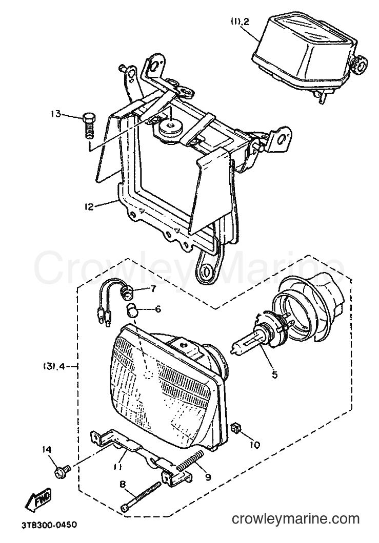 1990 Dirt Bike XT600E - XT600E (3TB1) [999] - ALTERNATE FOR ELECTRICAL