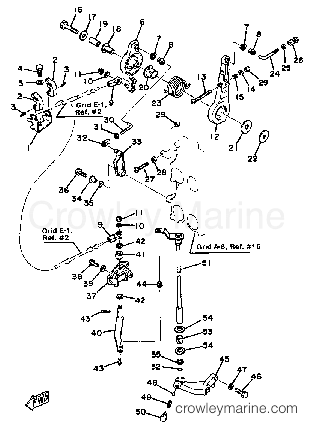 Yamaha Motors 115ETXN - CONTROL ENGINE