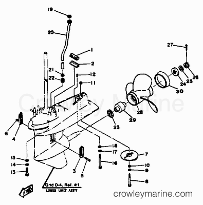 Manual 1985 Yamaha 40hp Outboard