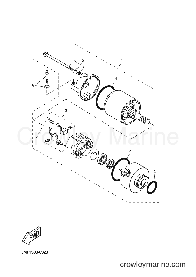 Yamaha Motors XN125 (5MF1) [030] - STARTER