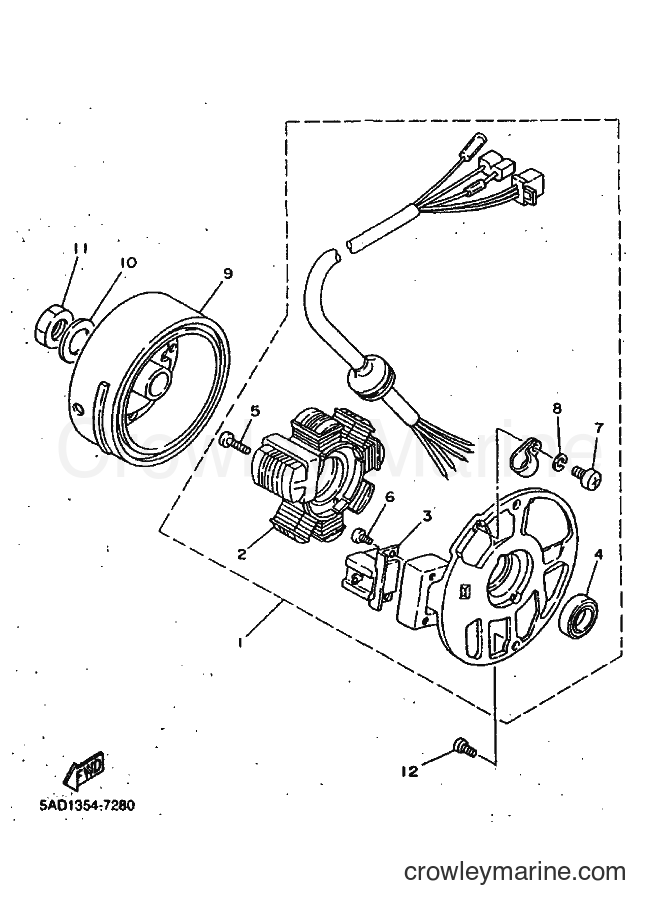 Yamaha Motors YN50 (5ADJ) [010] - GENERATOR