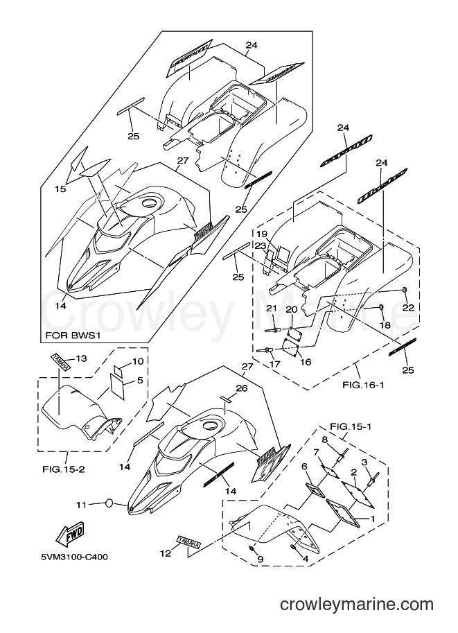 Yamaha Motors YFS200 (5VM4) [010] - EMBLEM & LABEL 2