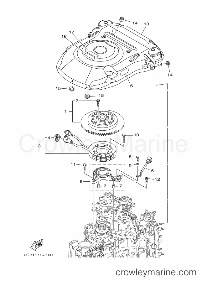 Yamaha Motors VF200LA-2011 (6CD2) [030] - GENERATOR