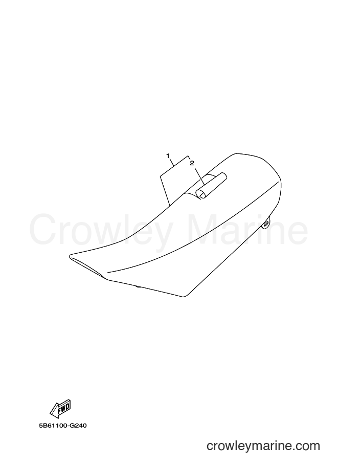 2010 Dirt Bike TT-R110E - TT-R110E (5B6A) [010] - SEAT