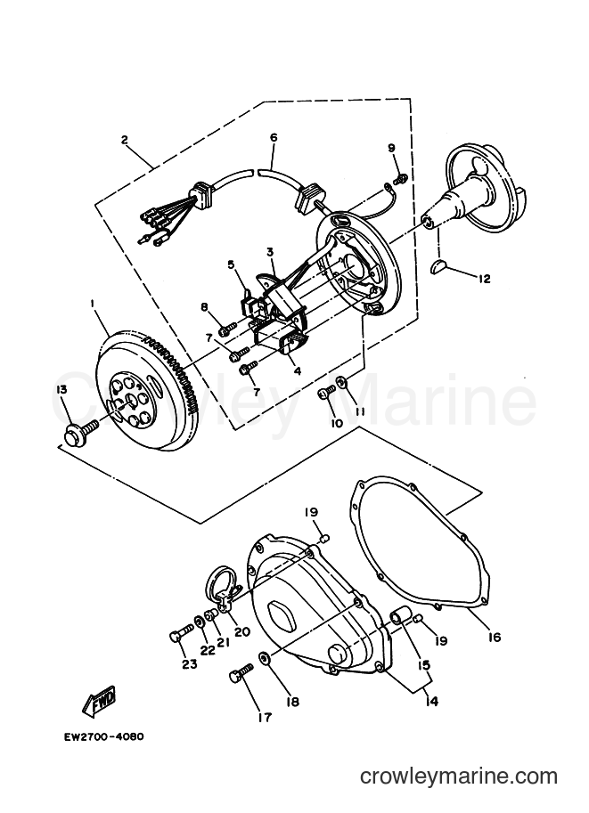 Yamaha Motors 700FX (FX1E) [010] - GENERATOR