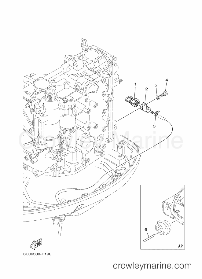 Yamaha Motors F40GET (6CY8) [020] - ELECTRICAL 5