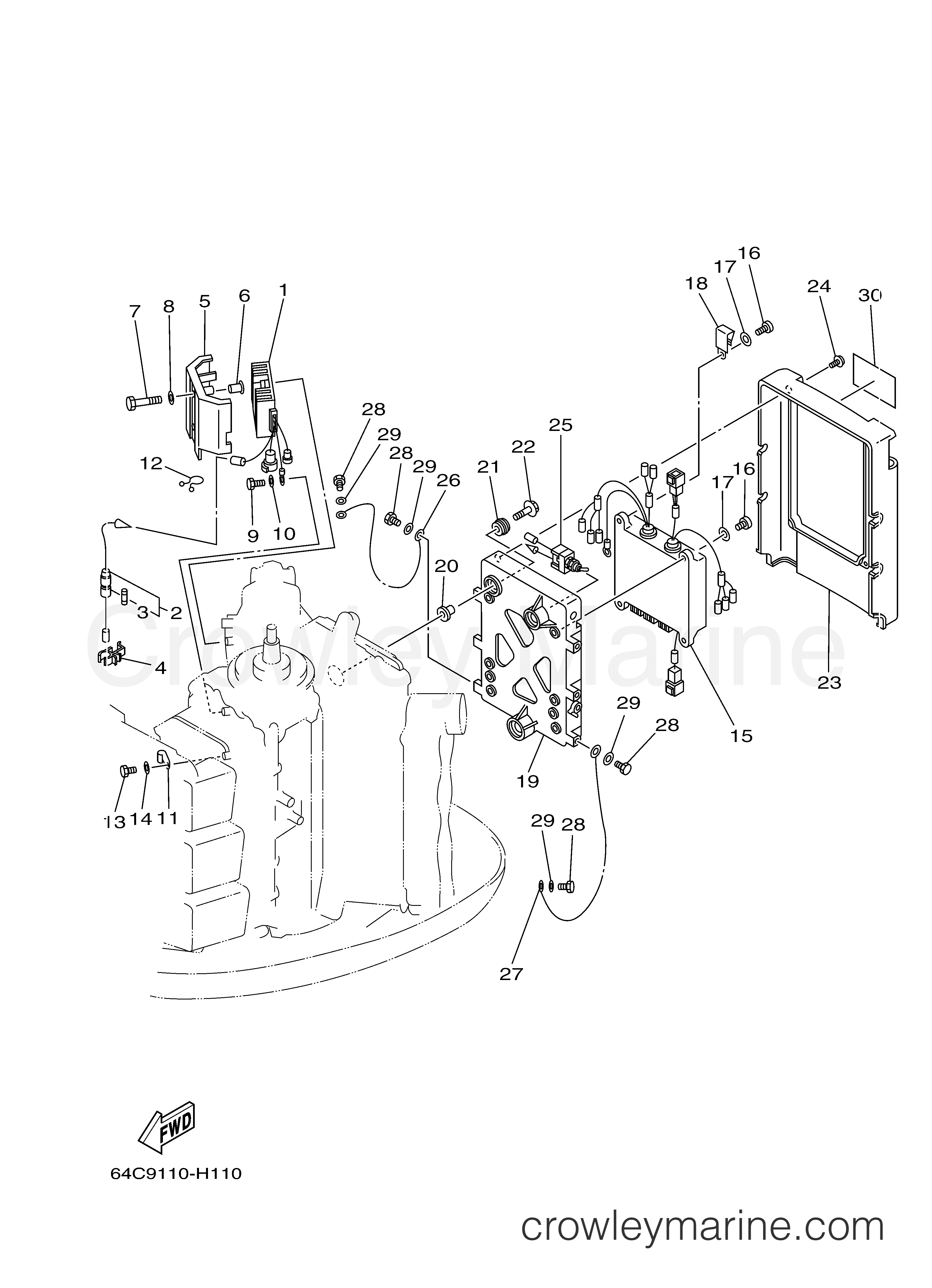 Yamaha Motors 150TXR - ELECTRICAL 1