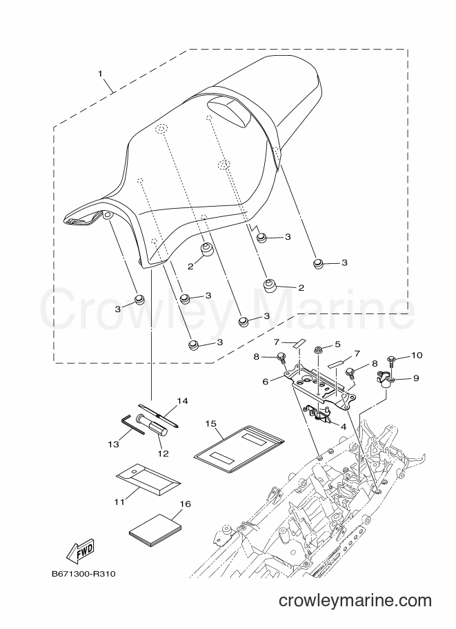 2016 Street Bike MTN1000 - MTN1000 (B671) [010] - SEAT