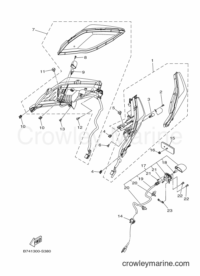 Yamaha Motors YP400RA (BL11) [020] - TAILLIGHT