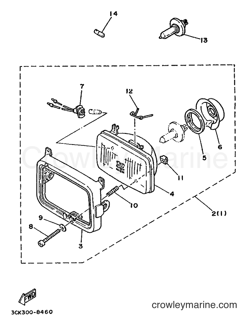 Yamaha Motors TDR250 (3CK1) [999] - ALTERNATE FOR ELECTRICAL