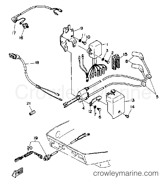 Yamaha Motors F9.9MSHP - ELECTRICAL