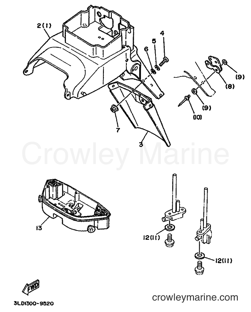 Yamaha Motors XTZ750 (3TD2) [999] - ALTERNATE