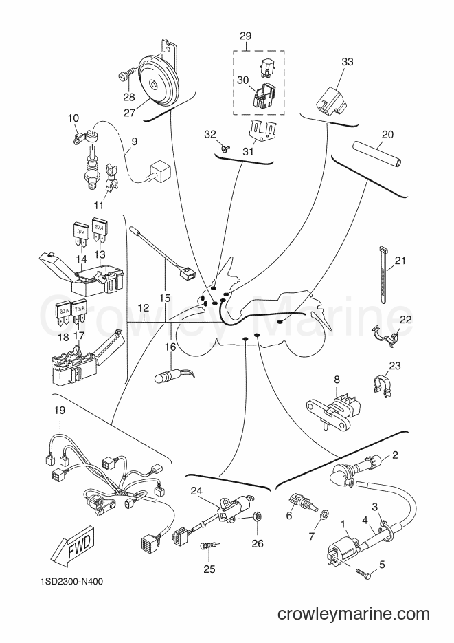Yamaha Motors YP400RA (1SDC) [020] - ELECTRICAL 2