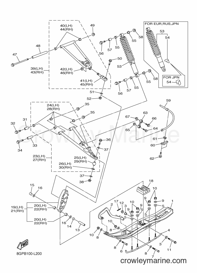 2012 Snowmobile RPZ50M - RPZ50M (8GPC) [010] - SKI