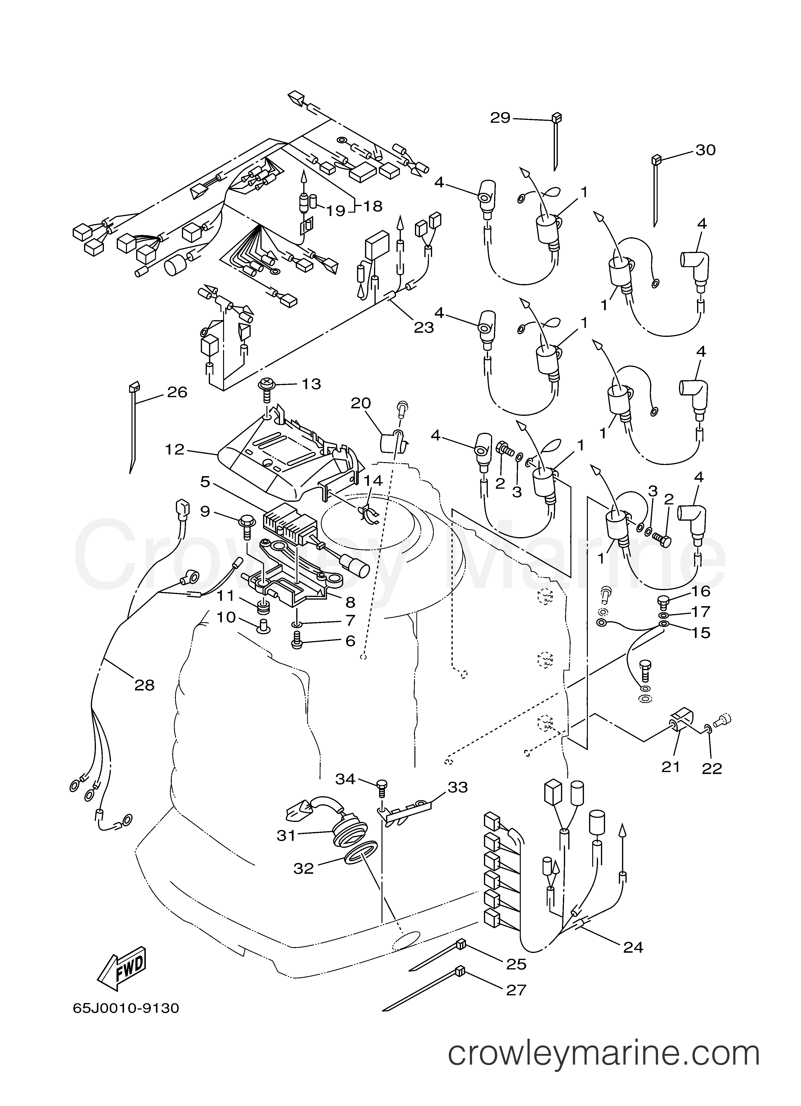 Yamaha Motors SX225TXRZ - ELECTRICAL 2