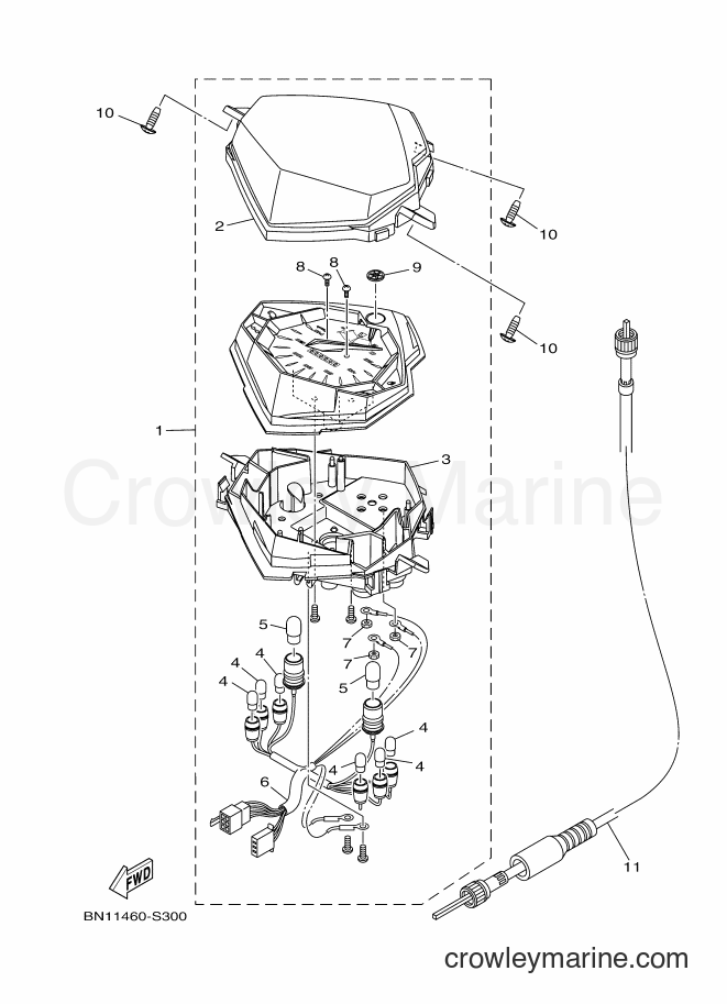 2018 Scooter LNS125-I - LNS125-I (BN12) [010] - METER