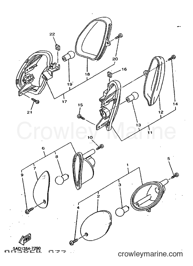 Yamaha Motors YN50 (5ADG) [010] - FLASHER LIGHT